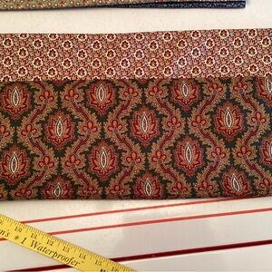 2 separate 1 yard pieces Civil War era reproduction fabric